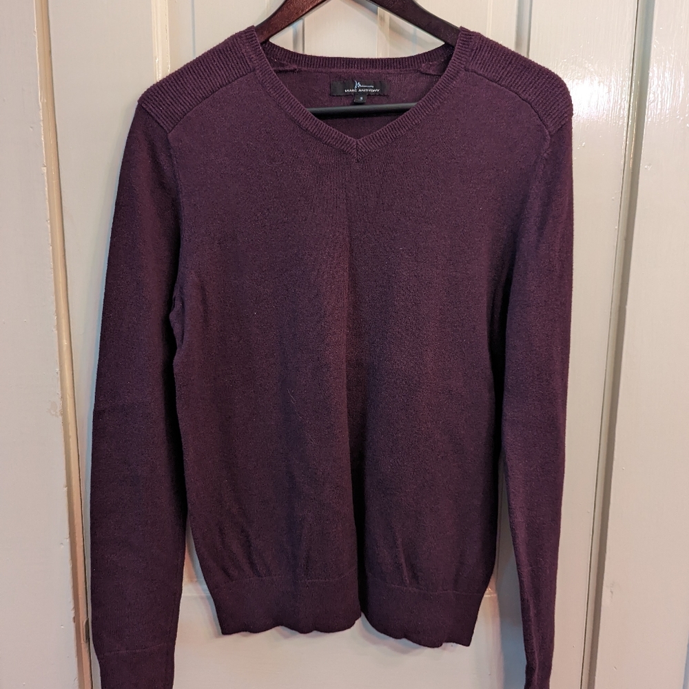 Marc Anthony Purple Sweater